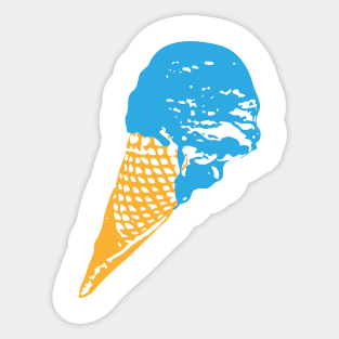 ice cone Sticker